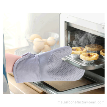 Sarung tangan sarung tangan bbq silikon